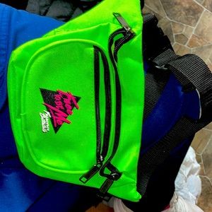Neon green Francesca Battistelli themed Fanny Pack.